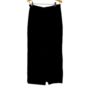 Velvet Long Length Pencil‎ Skirt